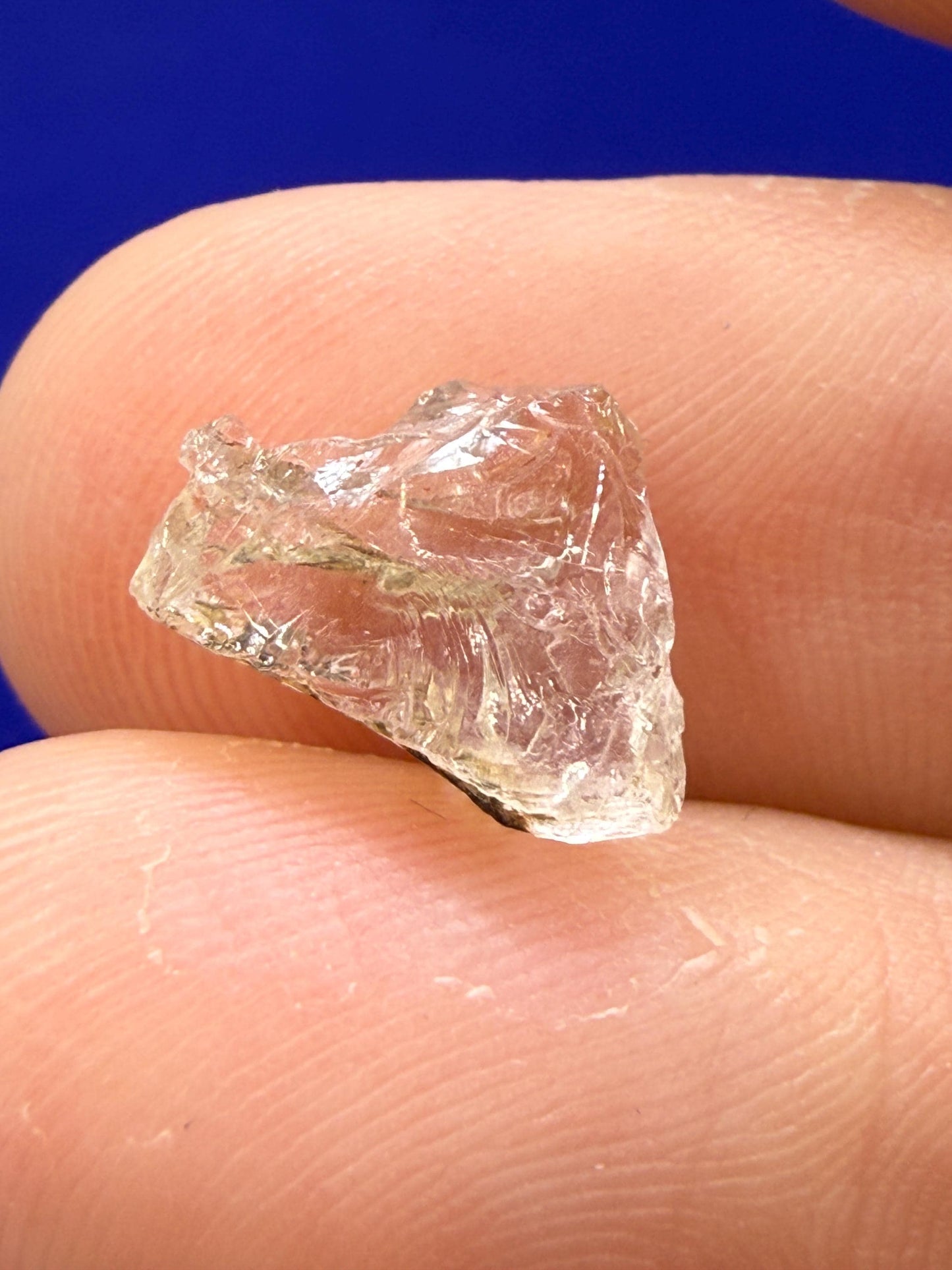 Brazilian Phenacite Crystal: High Vibration Meditation Stone, 0.64g/3.2ct