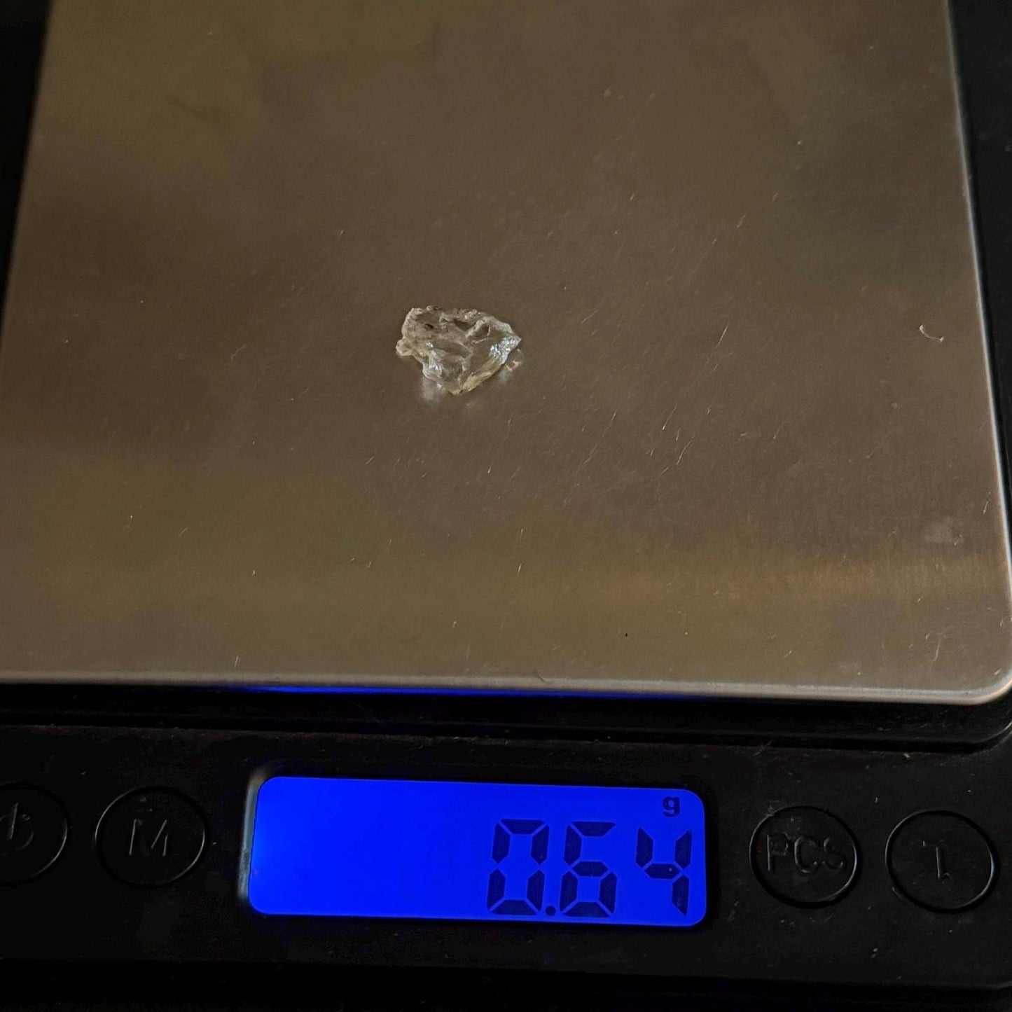 Brazilian Phenacite Crystal: High Vibration Meditation Stone, 0.64g/3.2ct