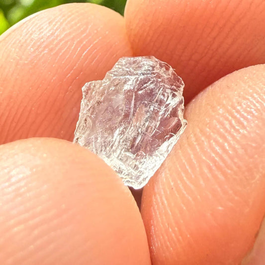 Nigerian Phenacite Crystal: Authentic Gemstone for Meditation 0.25g/1.25ct