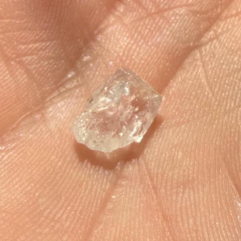 Nigerian Phenacite Crystal: Authentic Gemstone for Meditation 0.25g/1.25ct