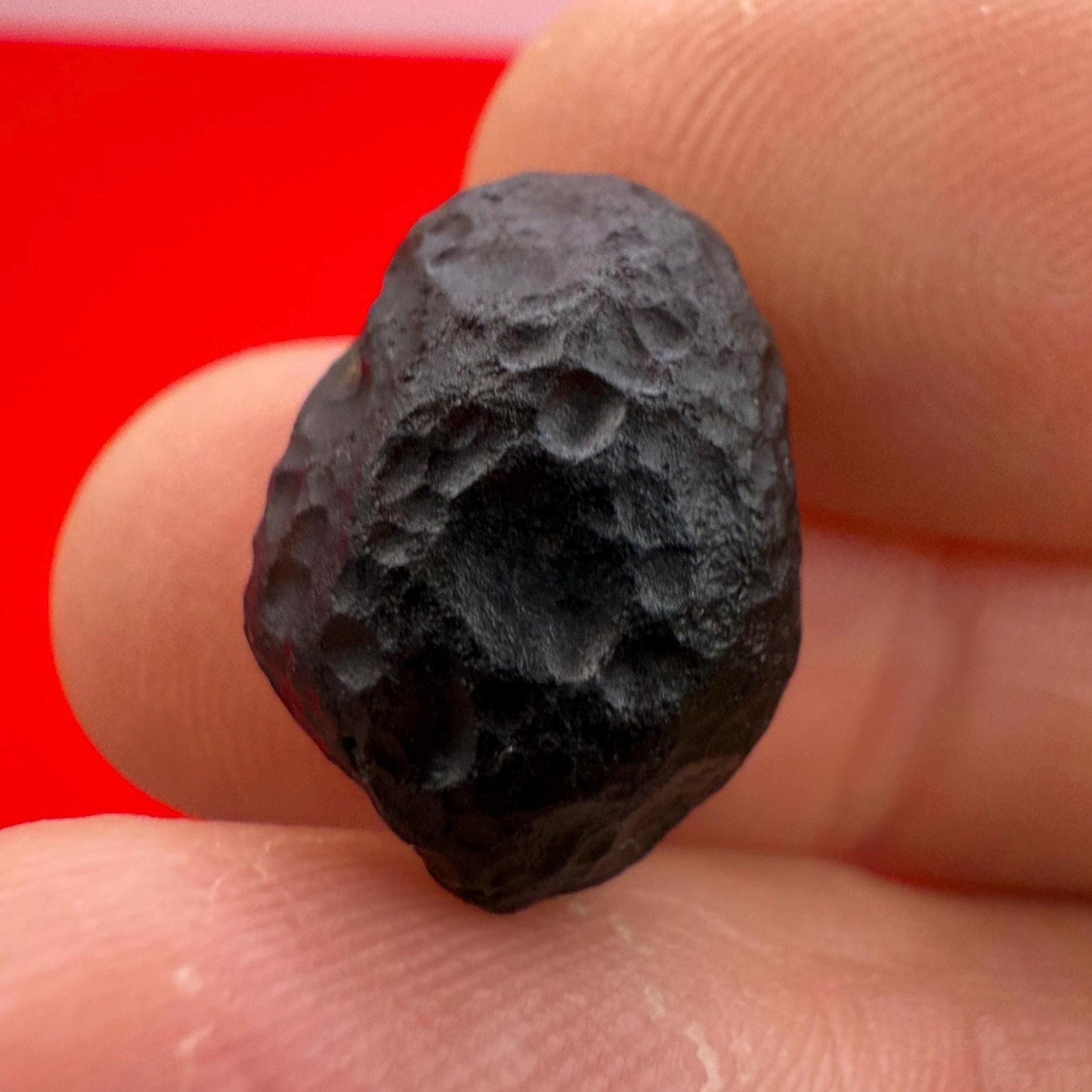 Saffordite Stone: Rare Cintamani, Arizona Tektite - 2.77 Grams