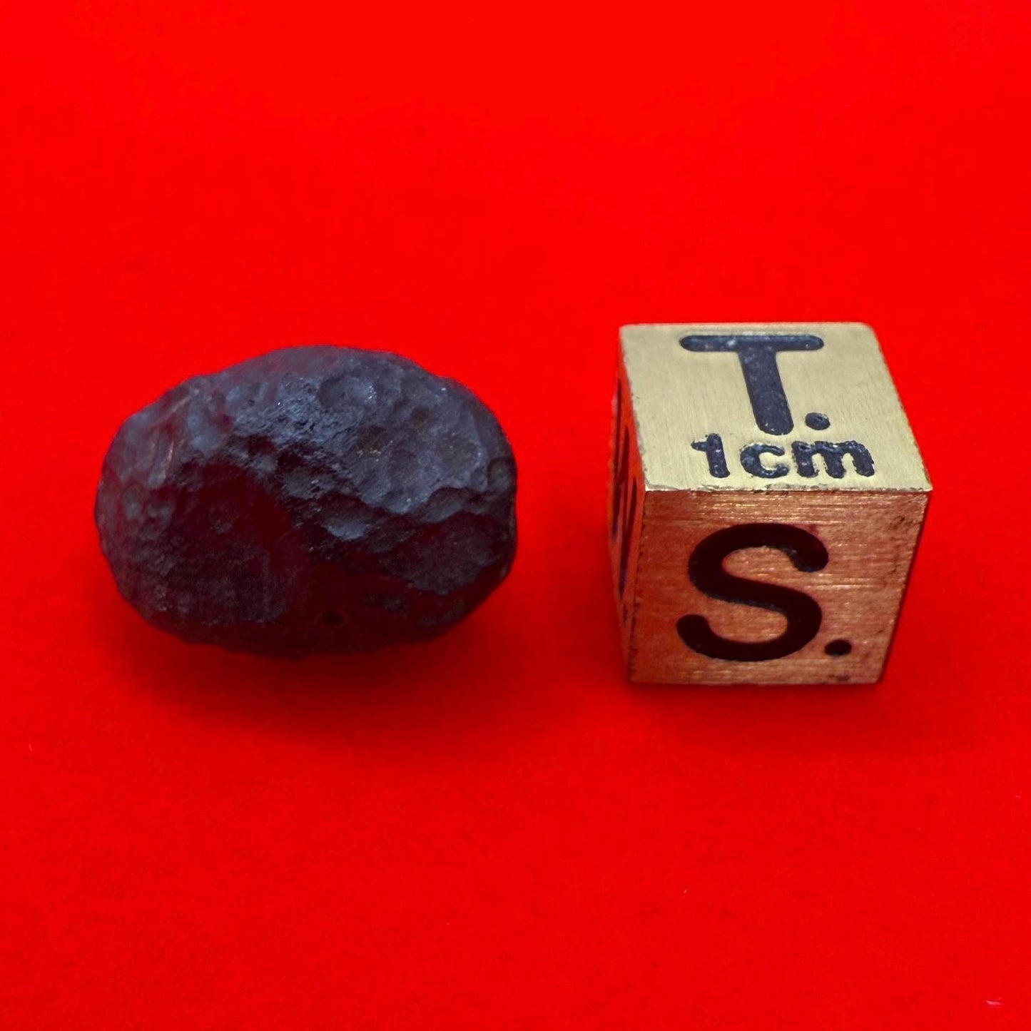 Saffordite Stone: Rare Cintamani, Arizona Tektite - 2.77 Grams