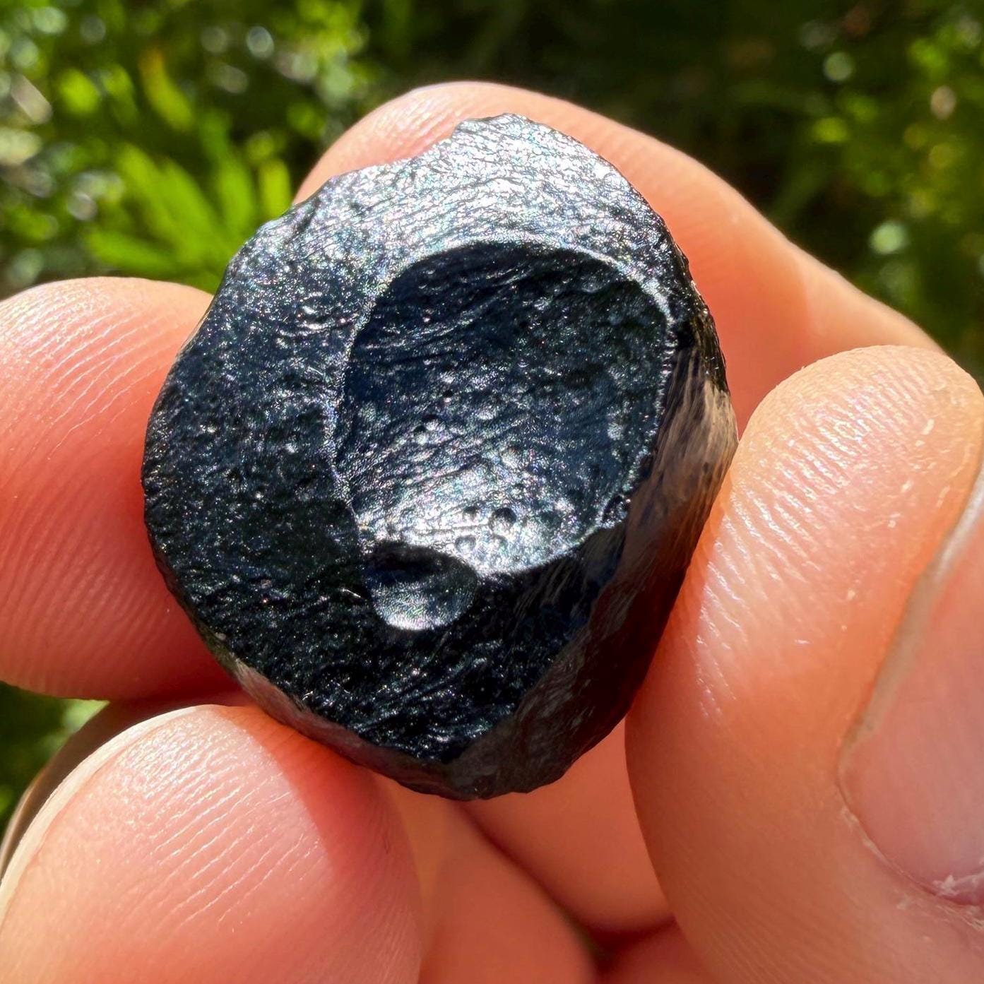 Indonesian Tektite: Indochinite Impactite, Energy Work Stone, 8.99 grams