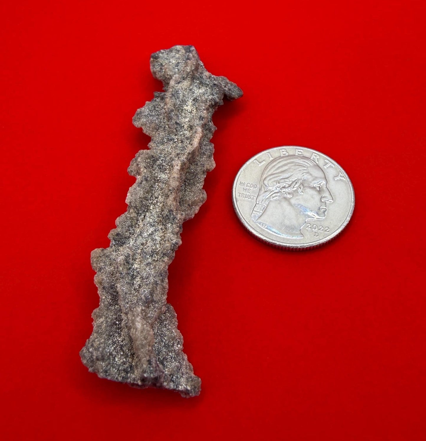 Sahara Desert Fulgurite: Fossilized Lightning Rock, Energy Work, 5.58 grams