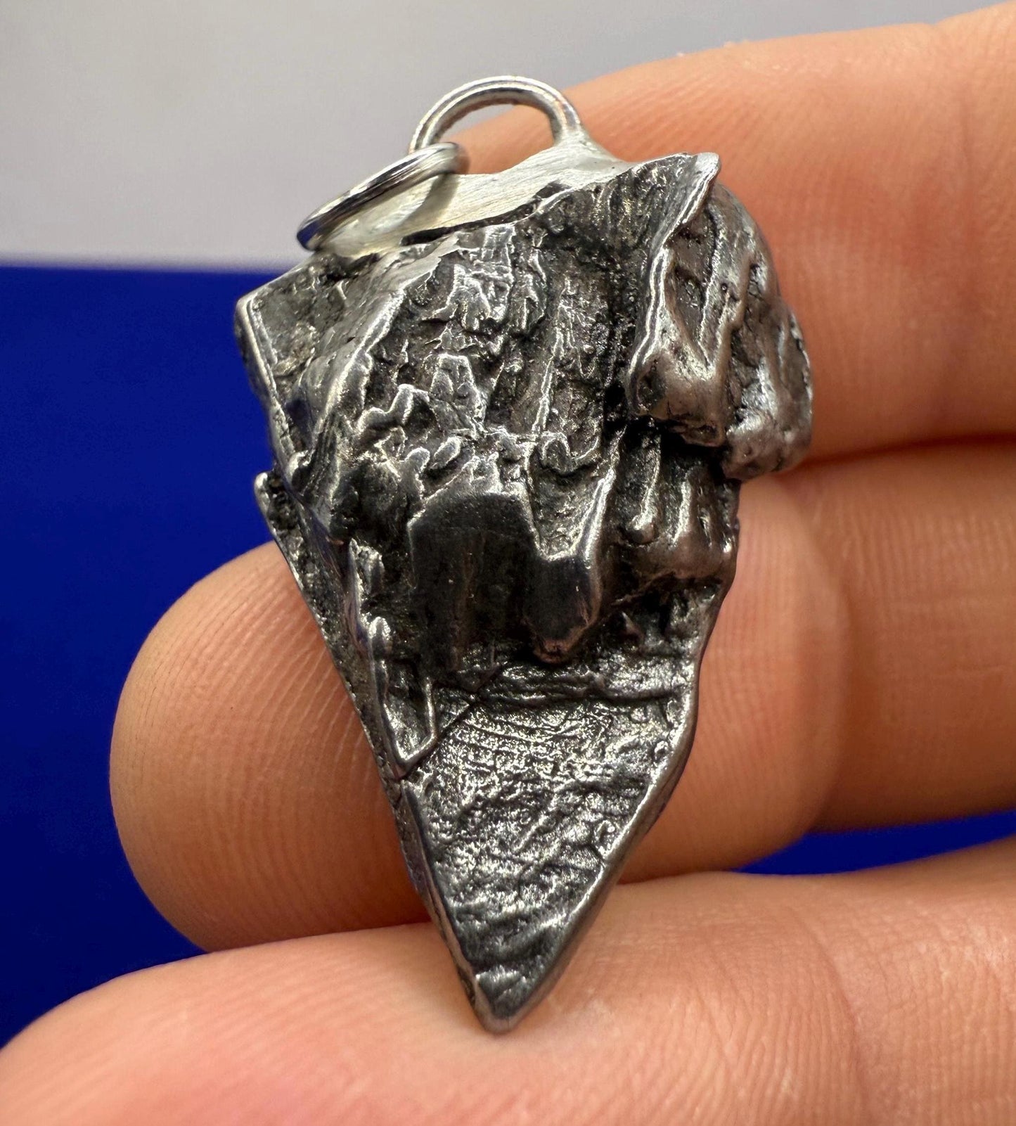 Aletai Meteorite Pendant: Authentic Space Jewelry, Cosmic Jewelry, 12.91g