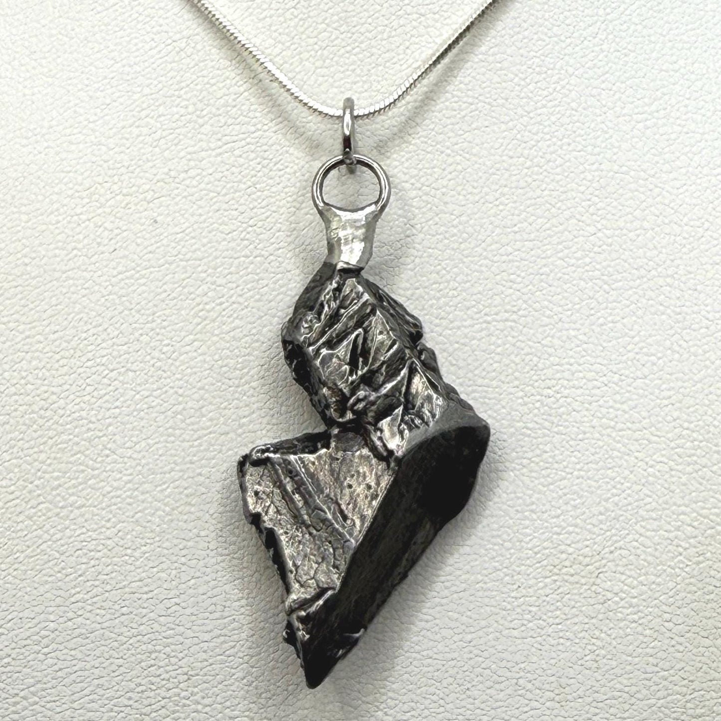 Aletai Meteorite Pendant: Authentic Space Jewelry, Cosmic Jewelry, 15.20g