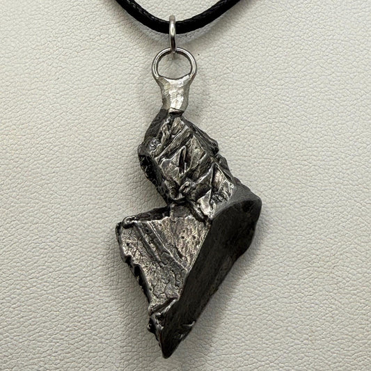 Aletai Meteorite Pendant: Authentic Space Jewelry, Cosmic Jewelry, 15.20g
