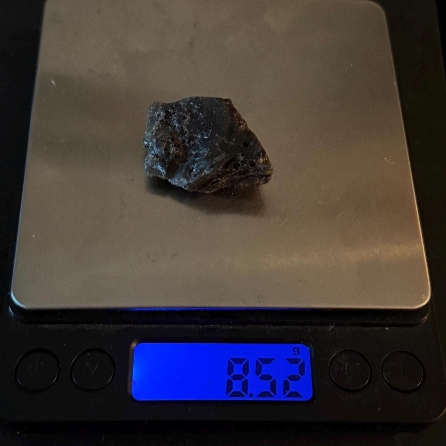 Darwin Glass Tektite: Tasmanian Impactite Talisman, 8.52g