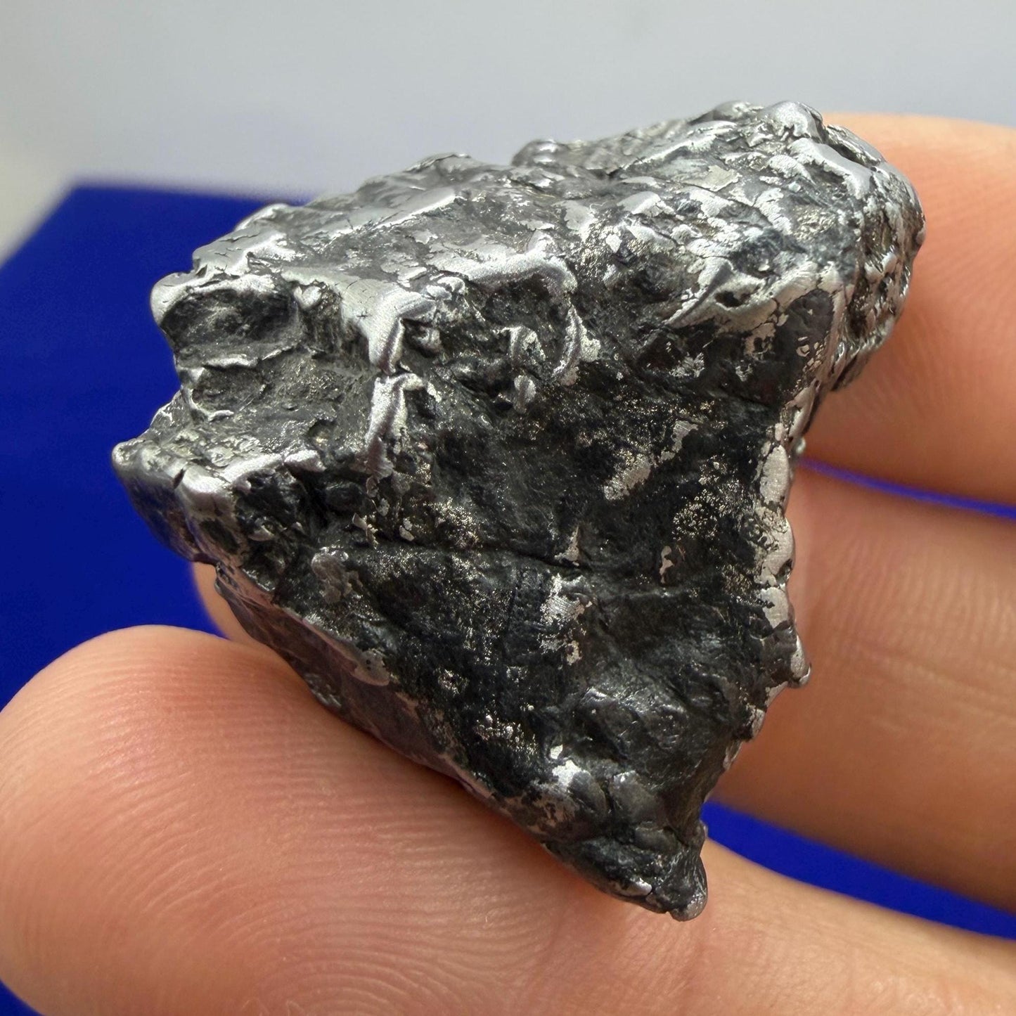 Uruacu Iron Meteorite Specimen: Space Gift, Authentic Meteorite, Brazil, 43.83 grams