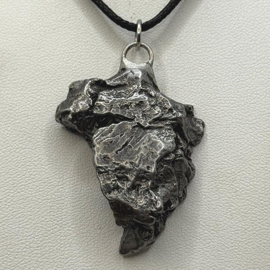 Aletai Meteorite Pendant: Authentic Space Jewelry, Cosmic Jewelry, 33.68g