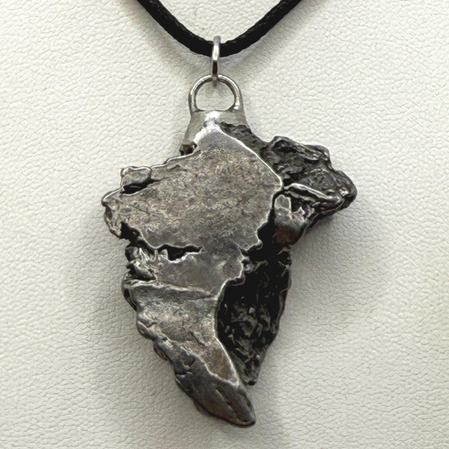 Aletai Meteorite Pendant: Authentic Space Jewelry, Cosmic Jewelry, 33.68g