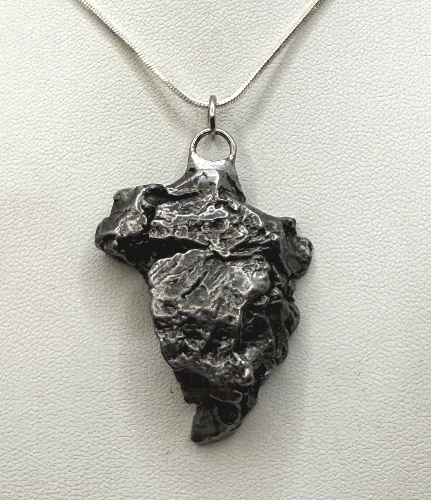 Aletai Meteorite Pendant: Authentic Space Jewelry, Cosmic Jewelry, 33.68g