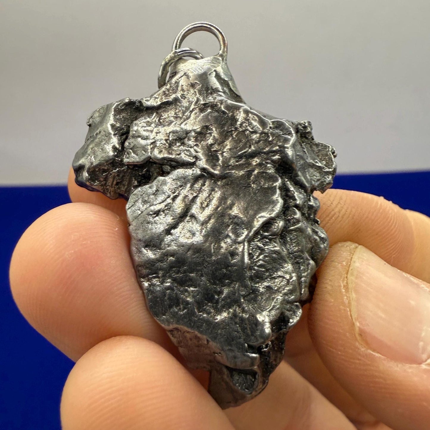 Aletai Meteorite Pendant: Authentic Space Jewelry, Cosmic Jewelry, 33.68g