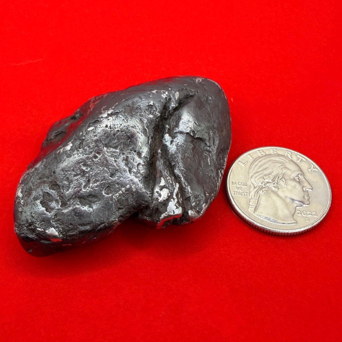 Uruacu Iron Meteorite: Rare IAB Specimen, Brazil, Astronomy Gift, 142.74g