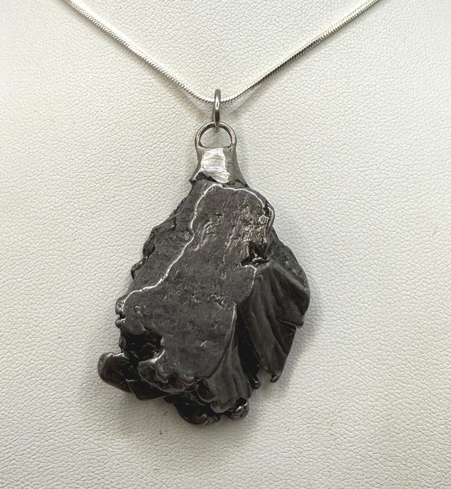 Aletai Meteorite Pendant: Authentic Space Jewelry, Cosmic Jewelry, 49.82g