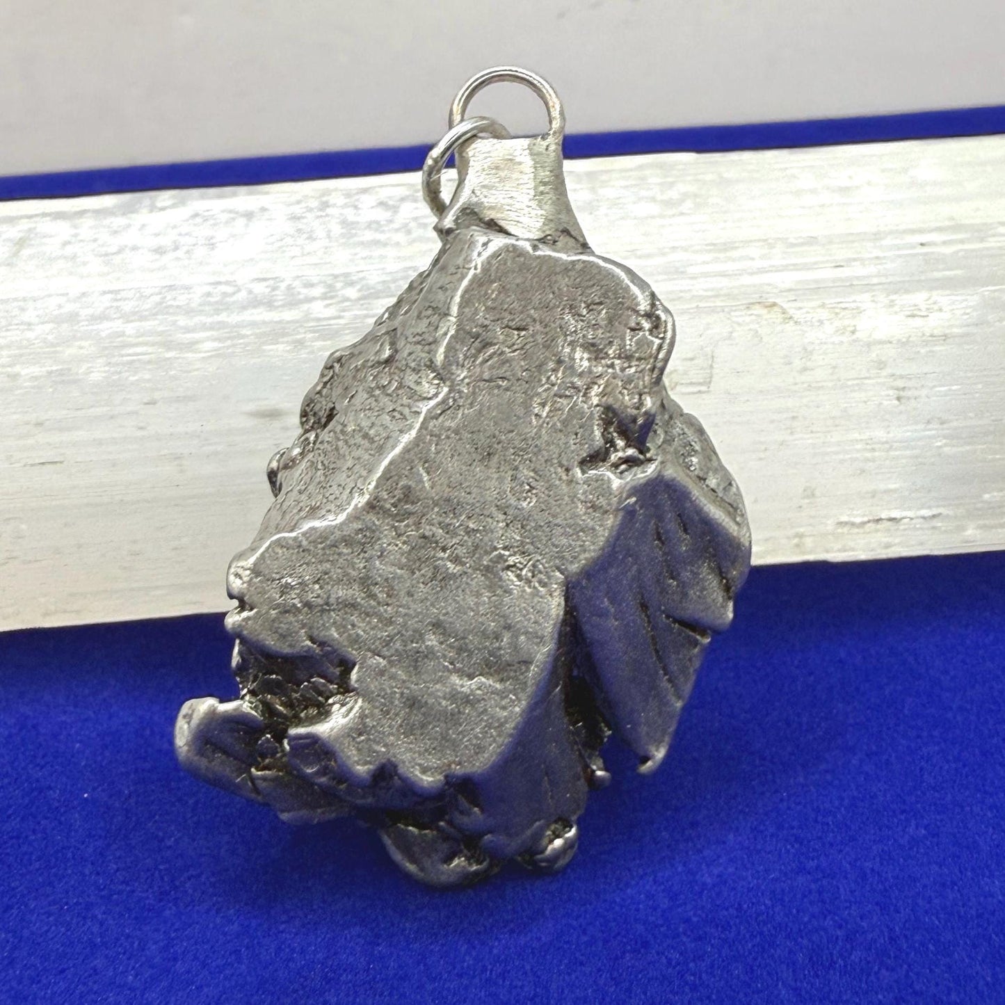 Aletai Meteorite Pendant: Authentic Space Jewelry, Cosmic Jewelry, 49.82g
