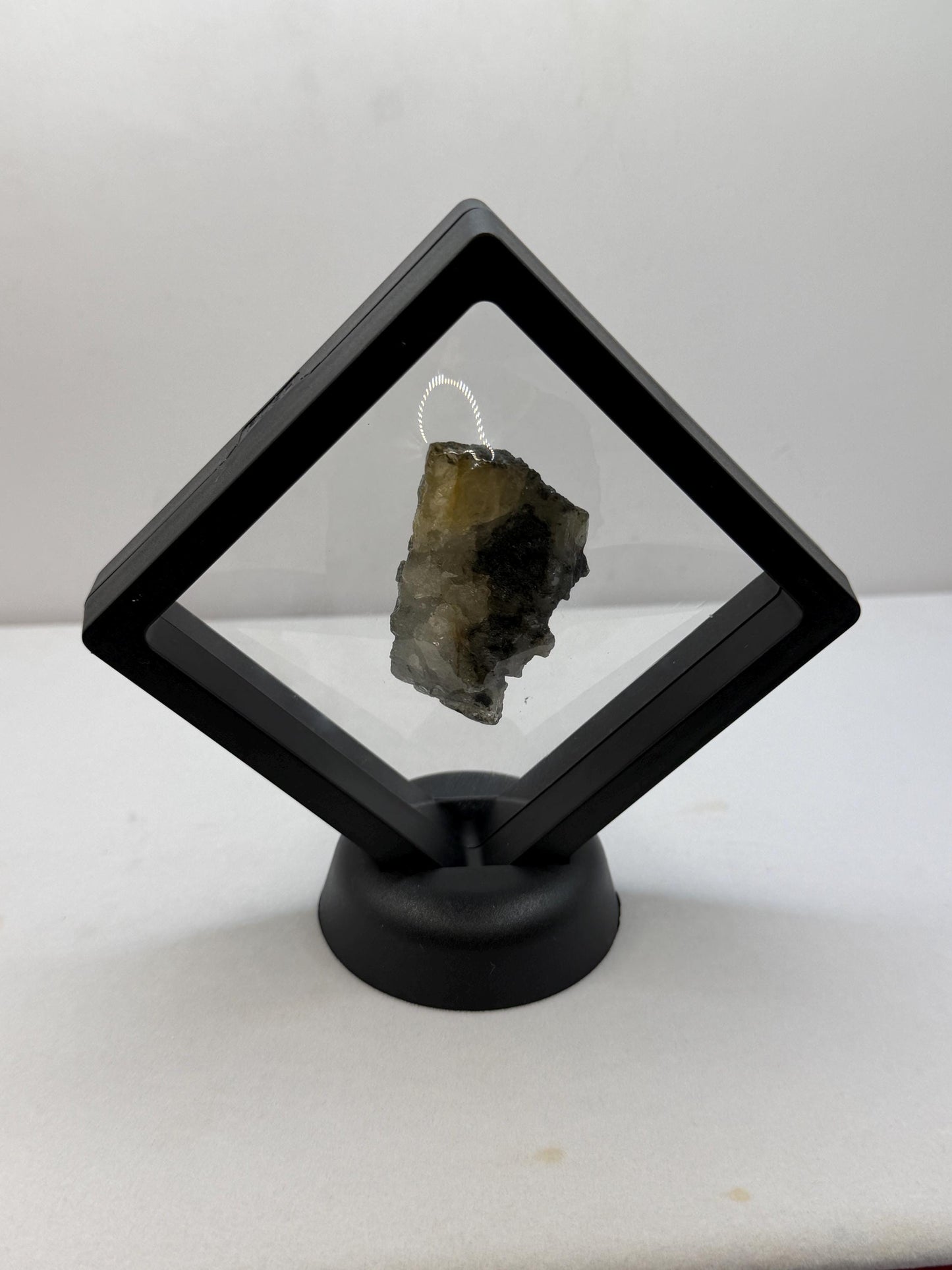 Rare Bicolor Brazilian Phenacite Crystal 45.90g Golden & Clear – Powerful Energy