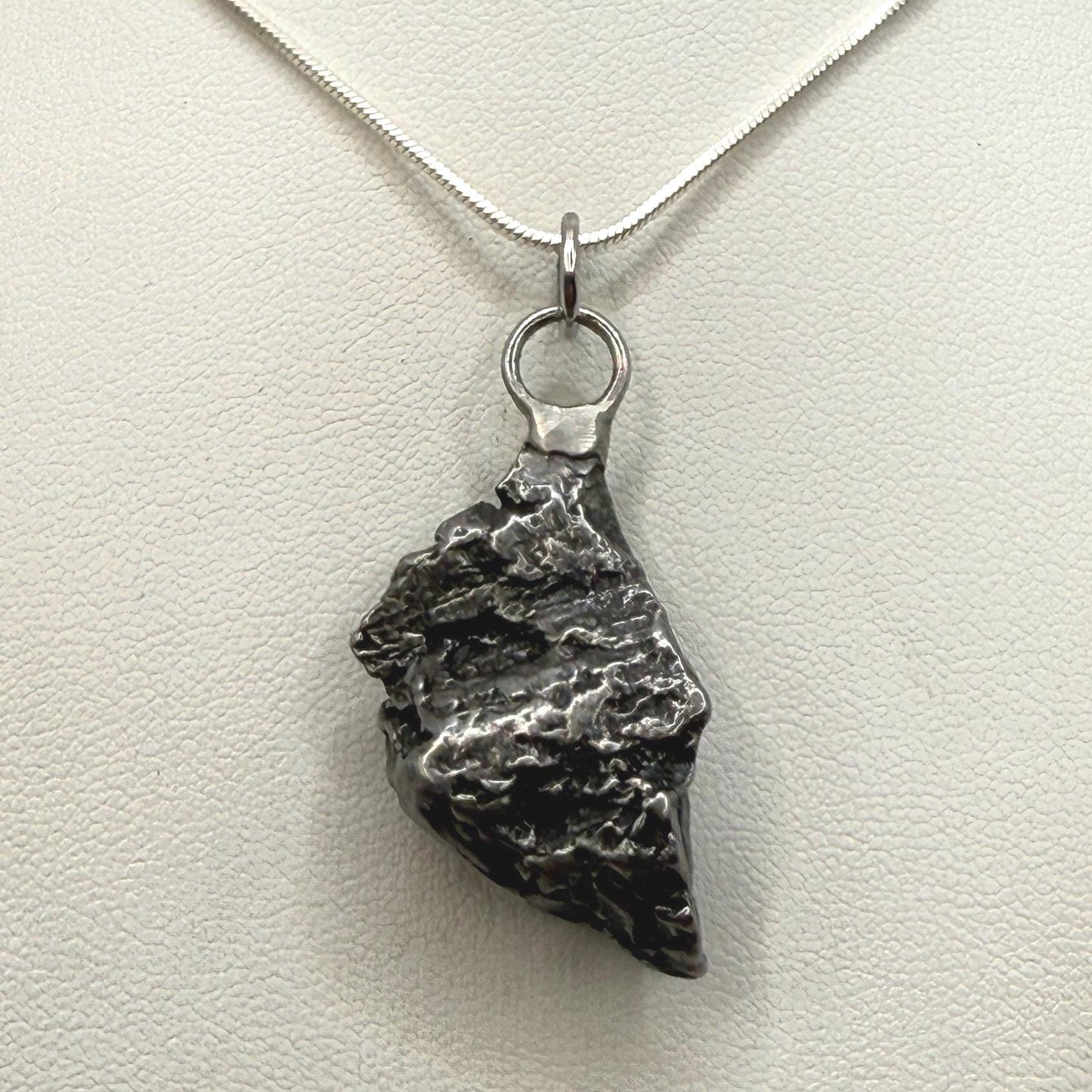 Aletai Meteorite Pendant: Authentic Space Jewelry, Cosmic Jewelry, 15.06g