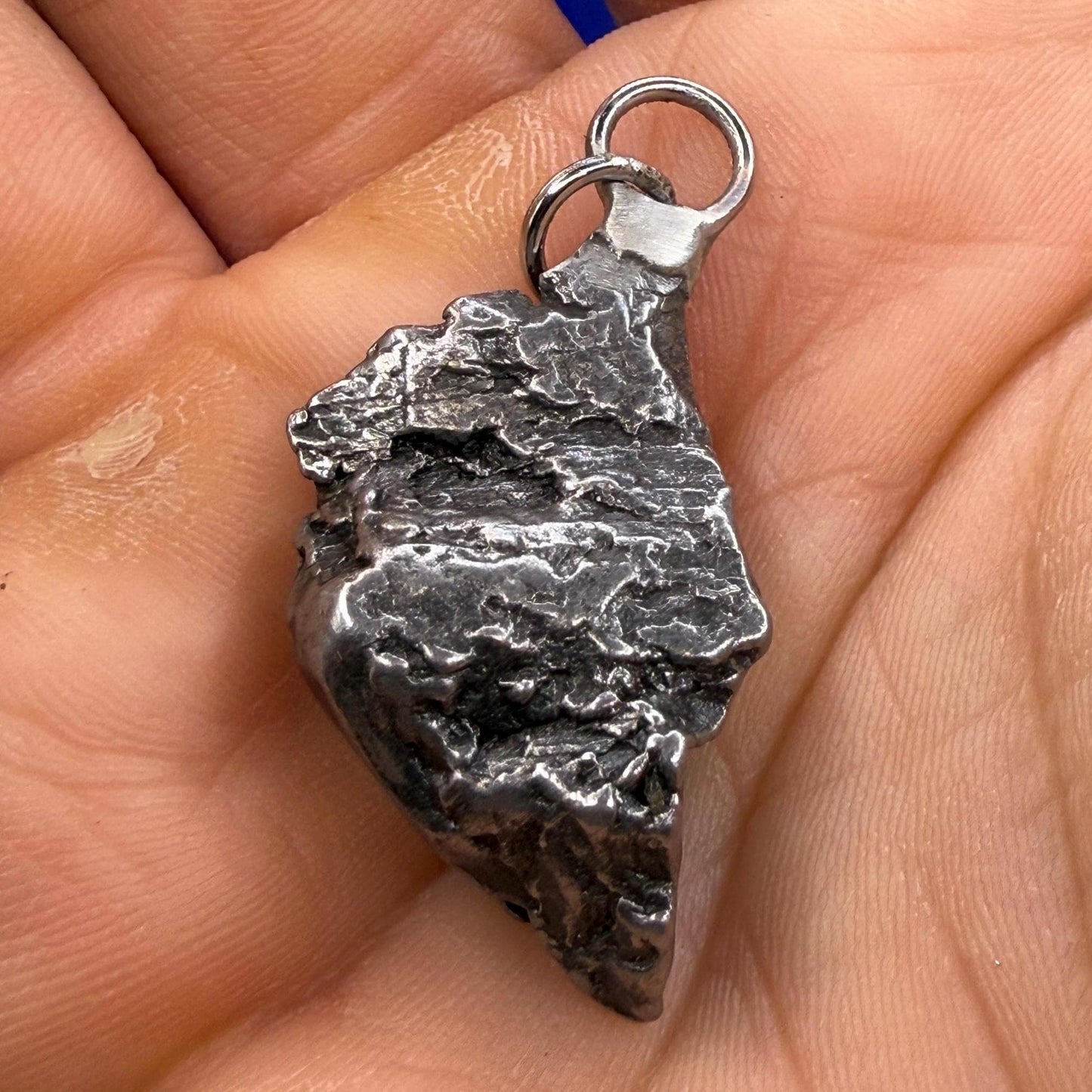 Aletai Meteorite Pendant: Authentic Space Jewelry, Cosmic Jewelry, 15.06g