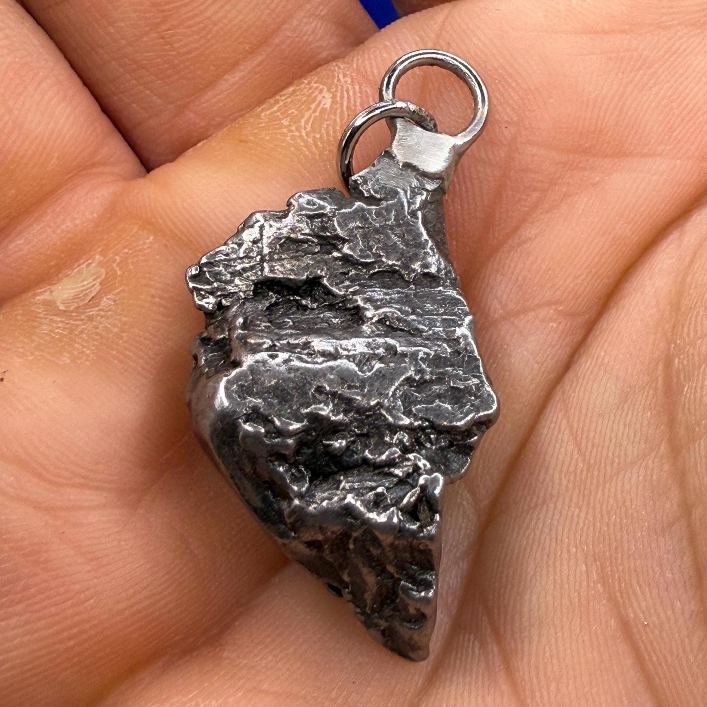 Aletai Meteorite Pendant: Authentic Space Jewelry, Cosmic Jewelry, 15.06g