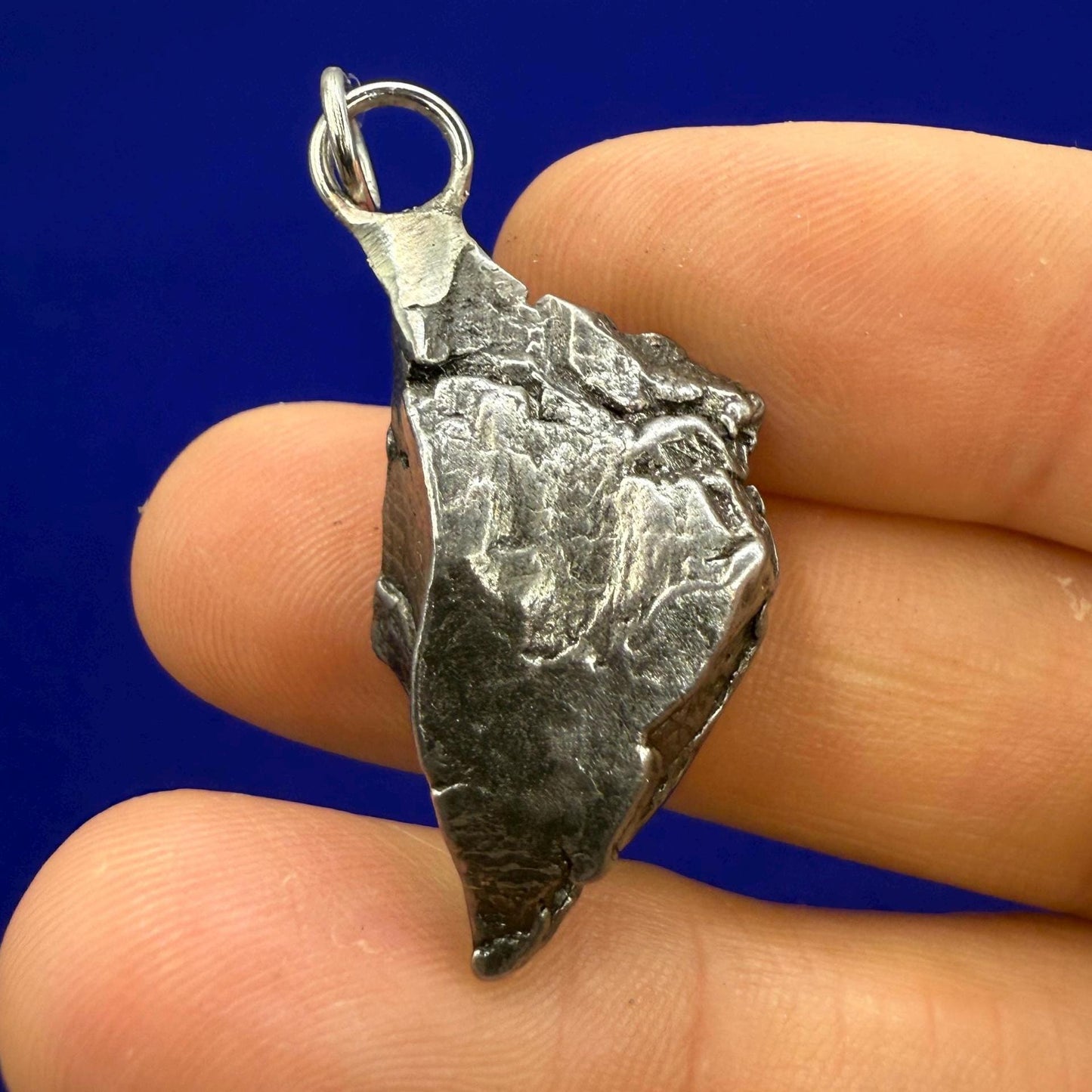 Aletai Meteorite Pendant: Authentic Space Jewelry, Cosmic Jewelry, 15.06g