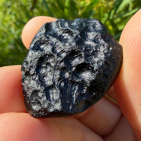 Indonesian Tektite: Indochinite Impactite, Energy Work Stone, 13.92 grams