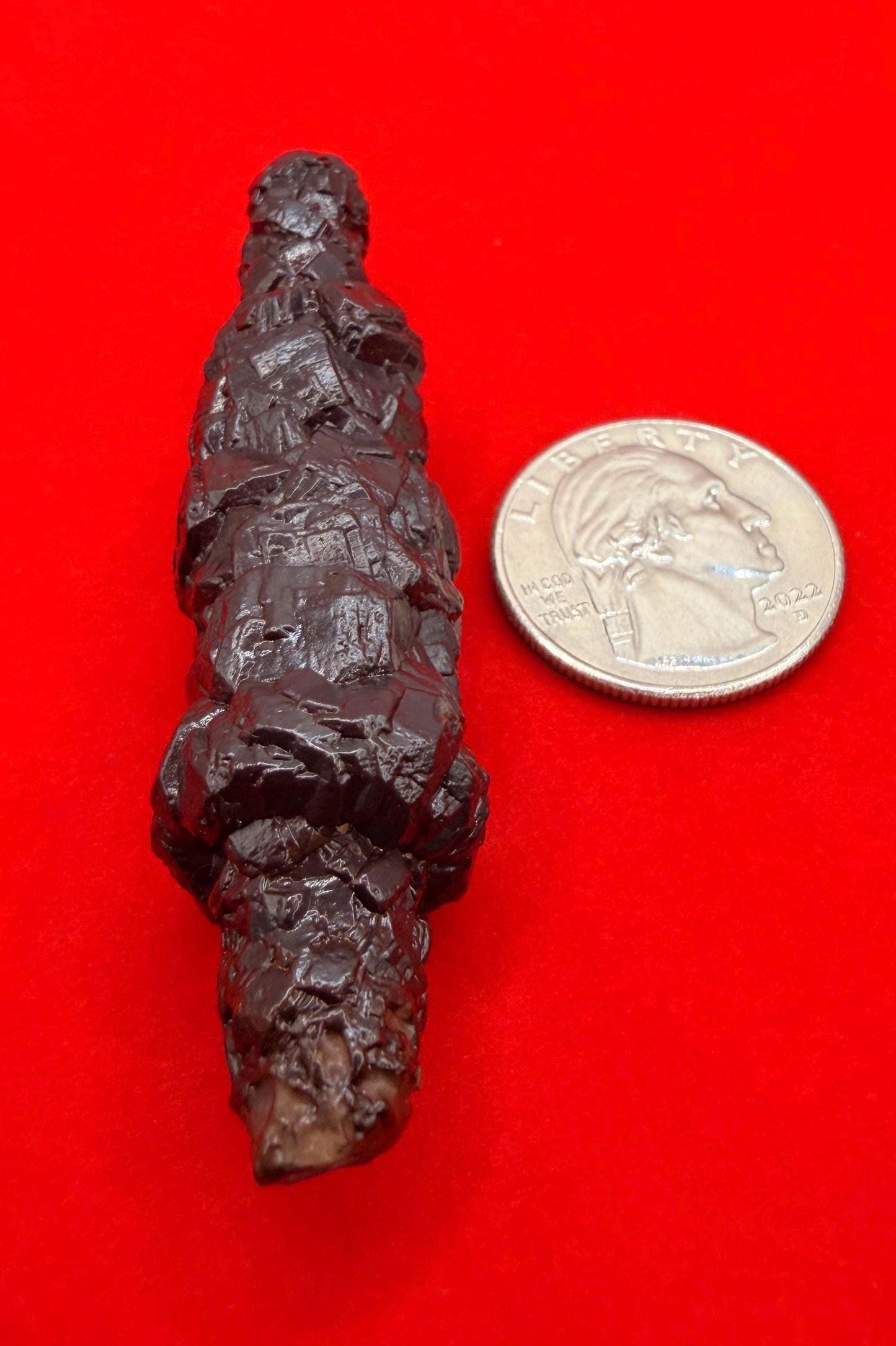 Egyptian Prophecy Stone: Hematite Limonite Crystal, Dreamwork Stone, 32.64 grams