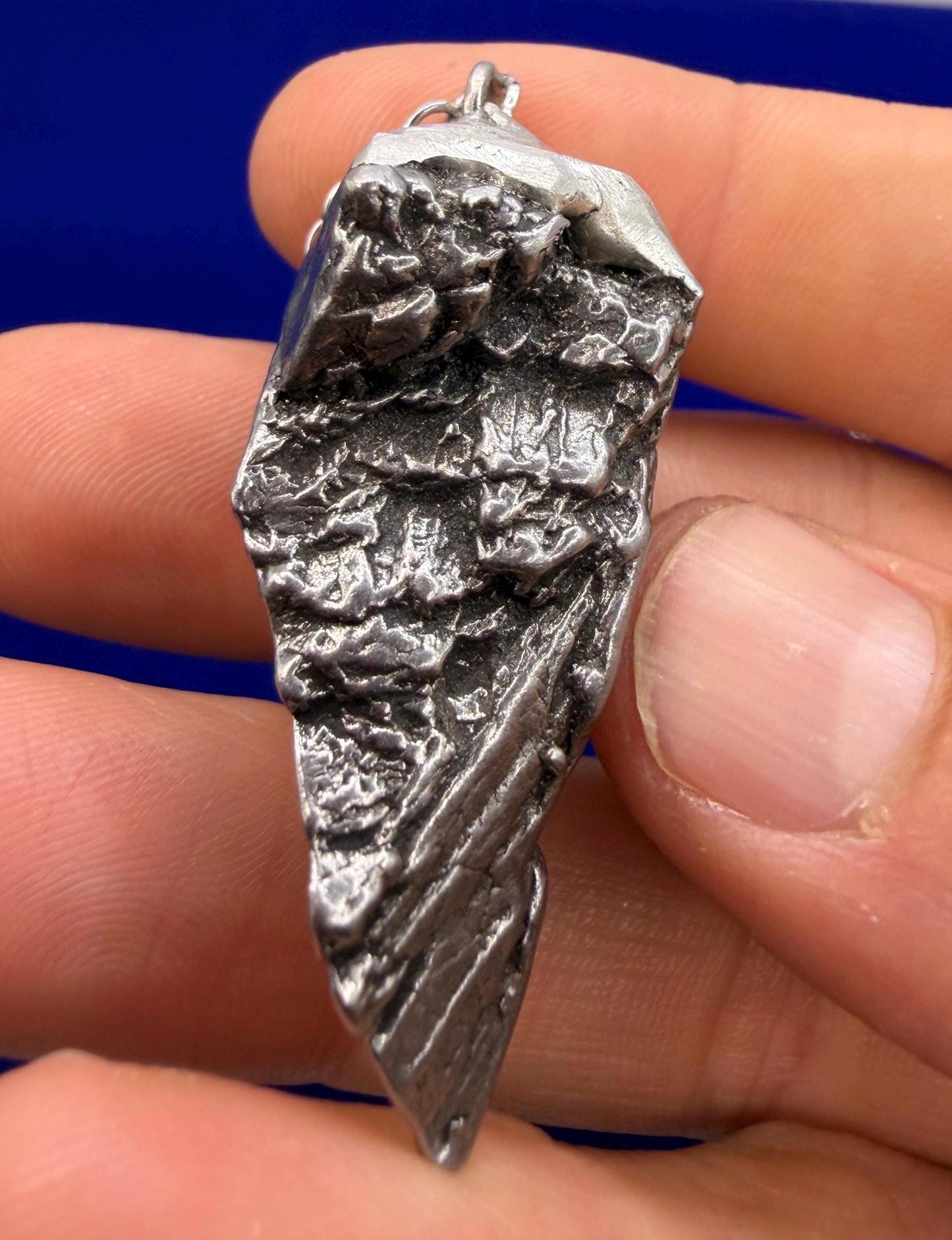 Aletai Meteorite Pendulum: Authentic Iron Meteorite, Divination Tool, 47.36 grams
