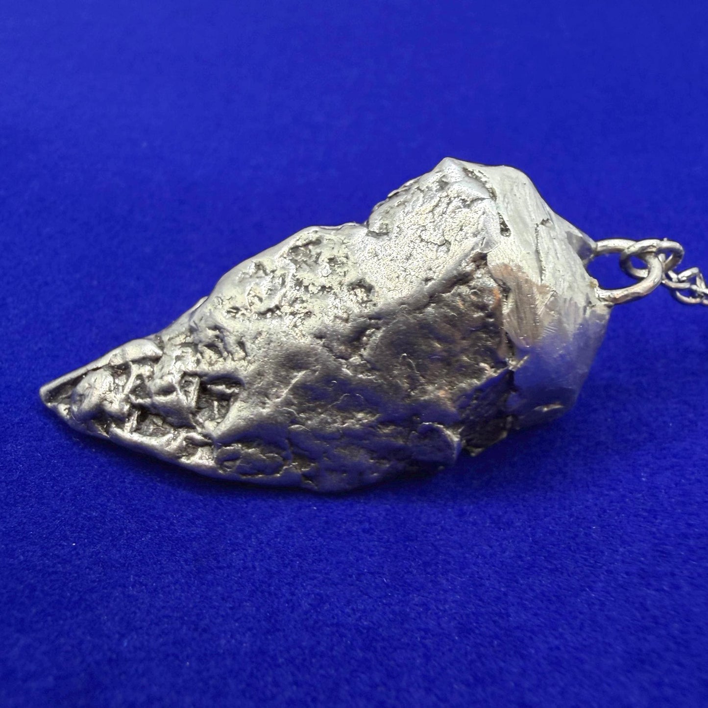 Aletai Meteorite Pendulum: Authentic Iron Meteorite, Divination Tool, 47.36 grams