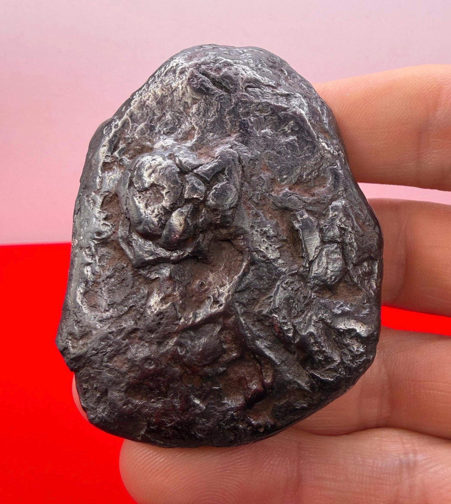 Uruacu Iron Meteorite: Rare IAB Specimen, Brazil, Astronomy Gift, 170g