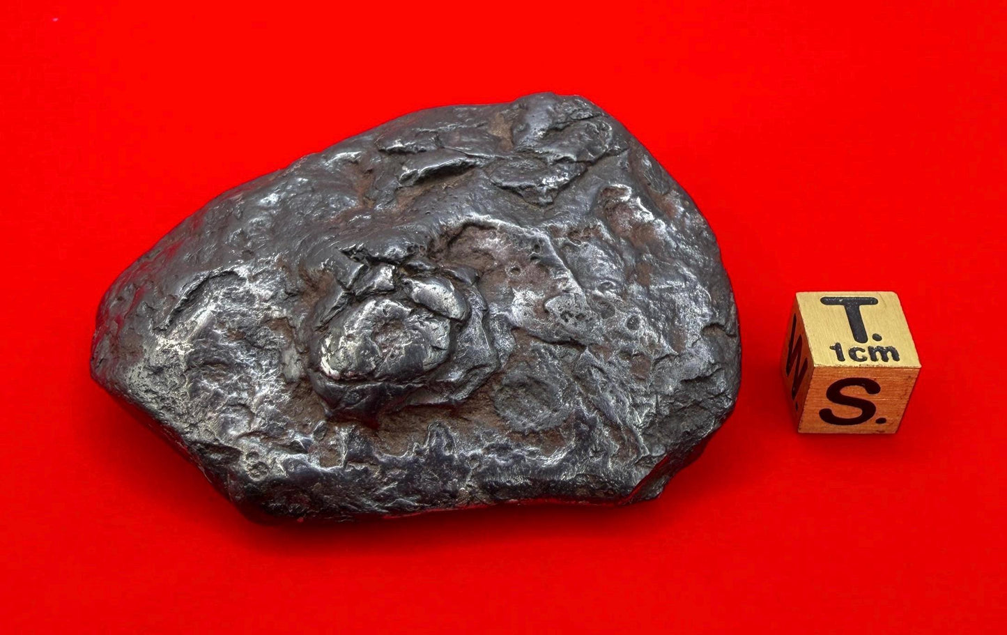 Uruacu Iron Meteorite: Rare IAB Specimen, Brazil, Astronomy Gift, 170g