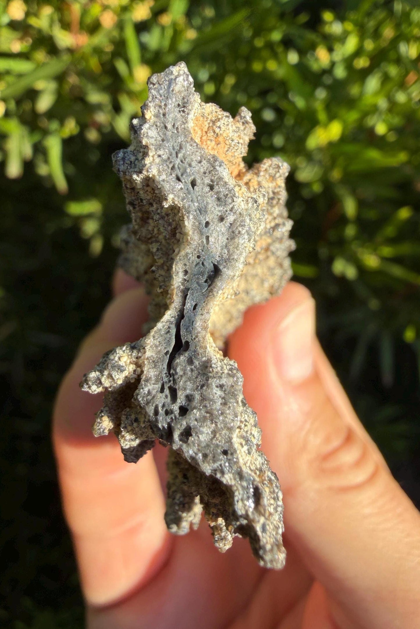 Sahara Desert Fulgurite: Fossilized Lightning Rock, Energy Work, 22.22 grams