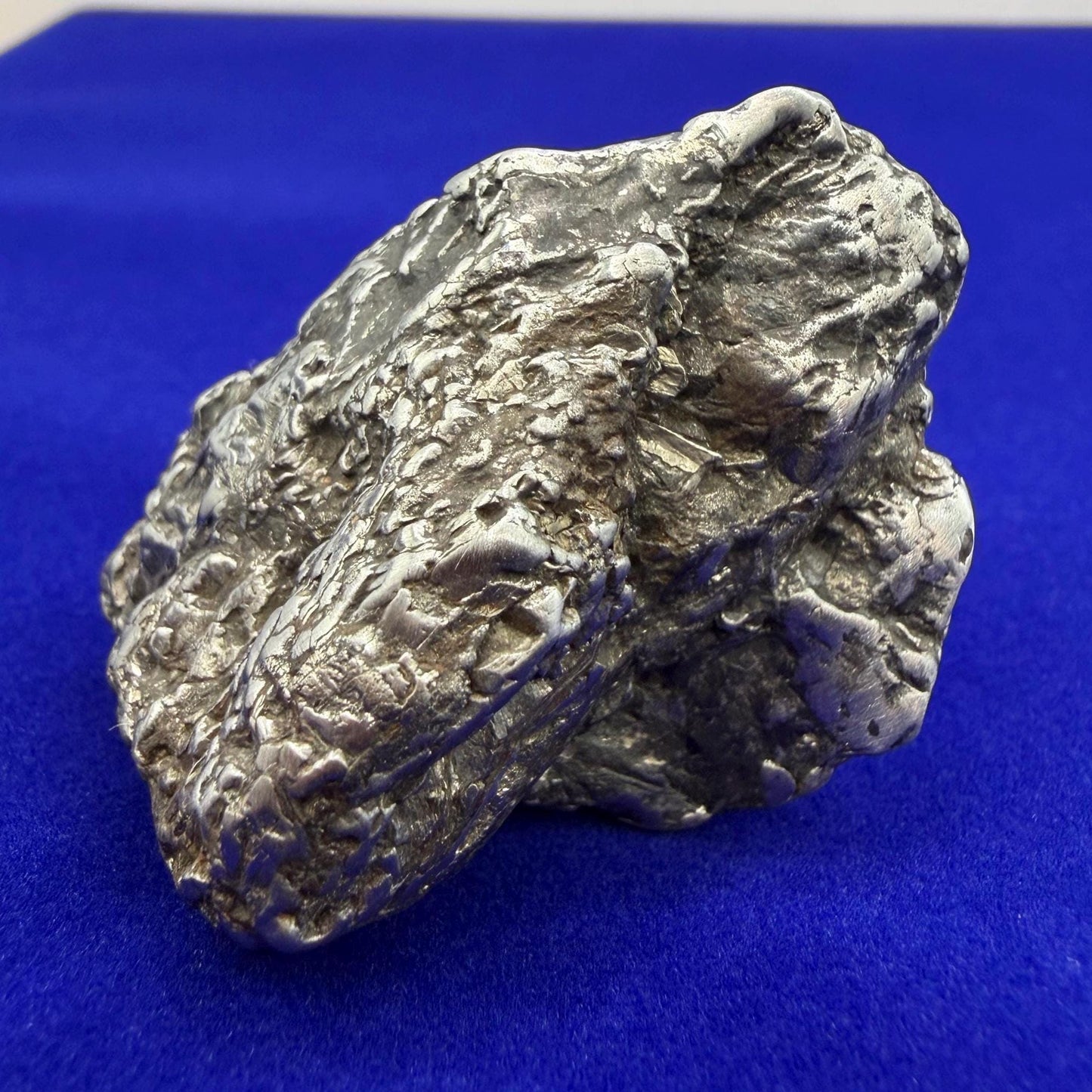 Uruacu Iron Meteorite Specimen: Space Gift, Authentic Meteorite, Brazil, 53.38 grams