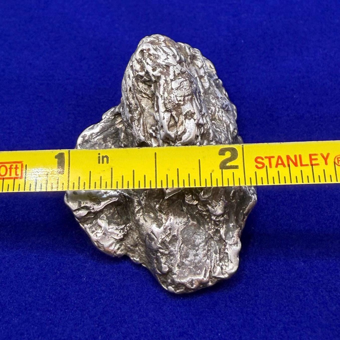 Uruacu Iron Meteorite Specimen: Space Gift, Authentic Meteorite, Brazil, 53.38 grams
