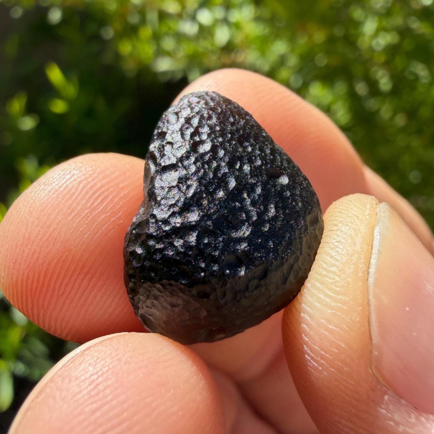 Saffordite Stone: Rare Cintamani, Arizona Tektite - 5.18 Grams
