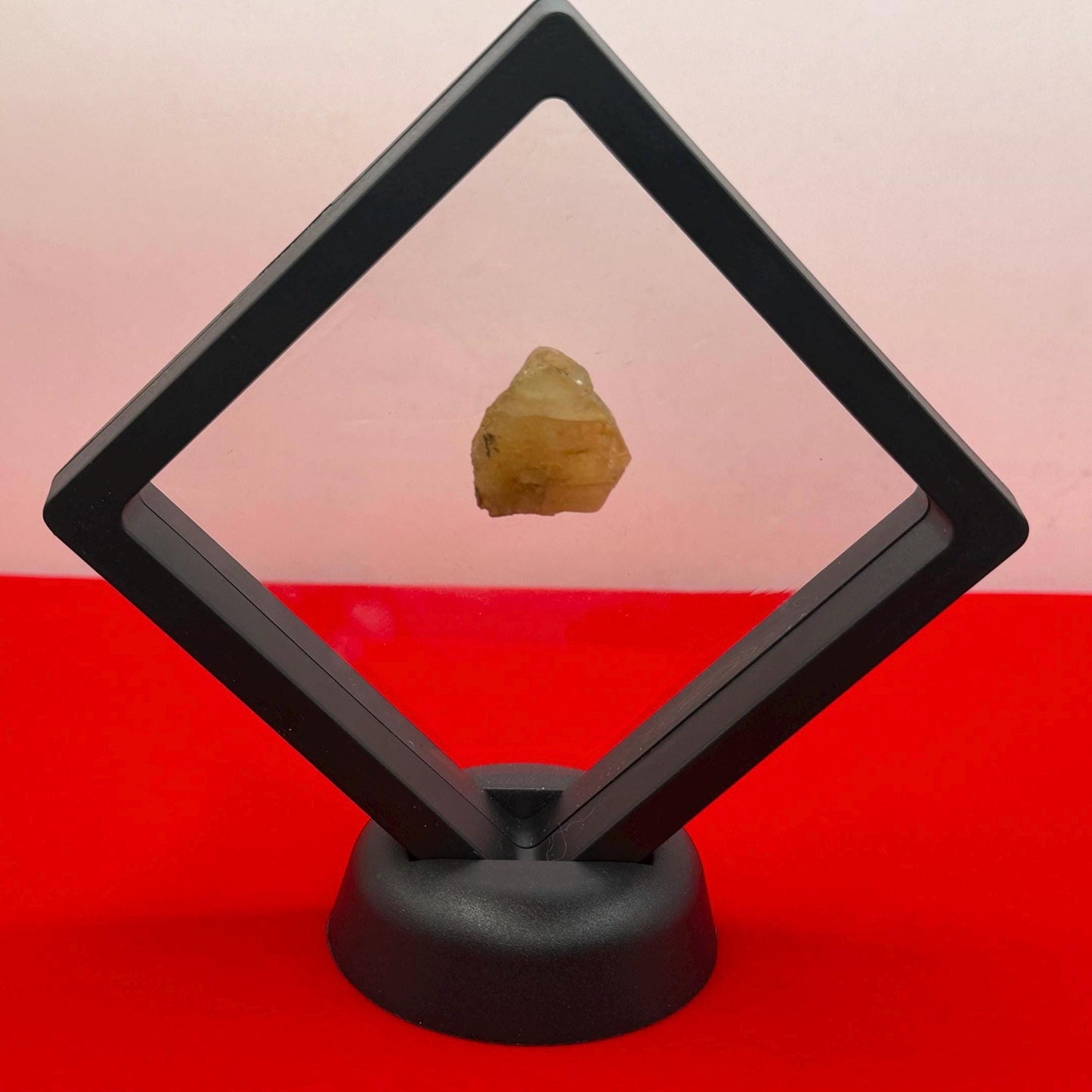Golden Brazilian Phenacite Crystal: High-Vibration Gemstone, Reiki Energy Work, 6.69g/33.45ct