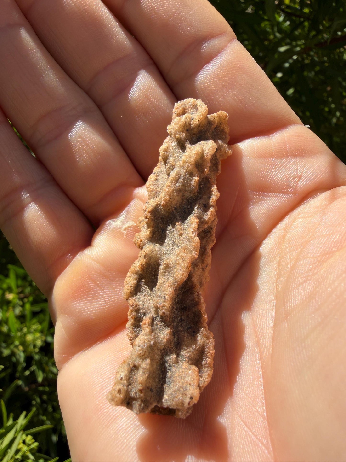 Sahara Desert Fulgurite: Fossilized Lightning Rock, Energy Work, 5.03 grams