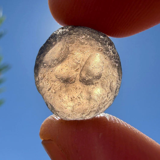 Colombianite Specimen: Translucent Pseudo-Tektite, Shamanic Healing Stone, 2.89 grams