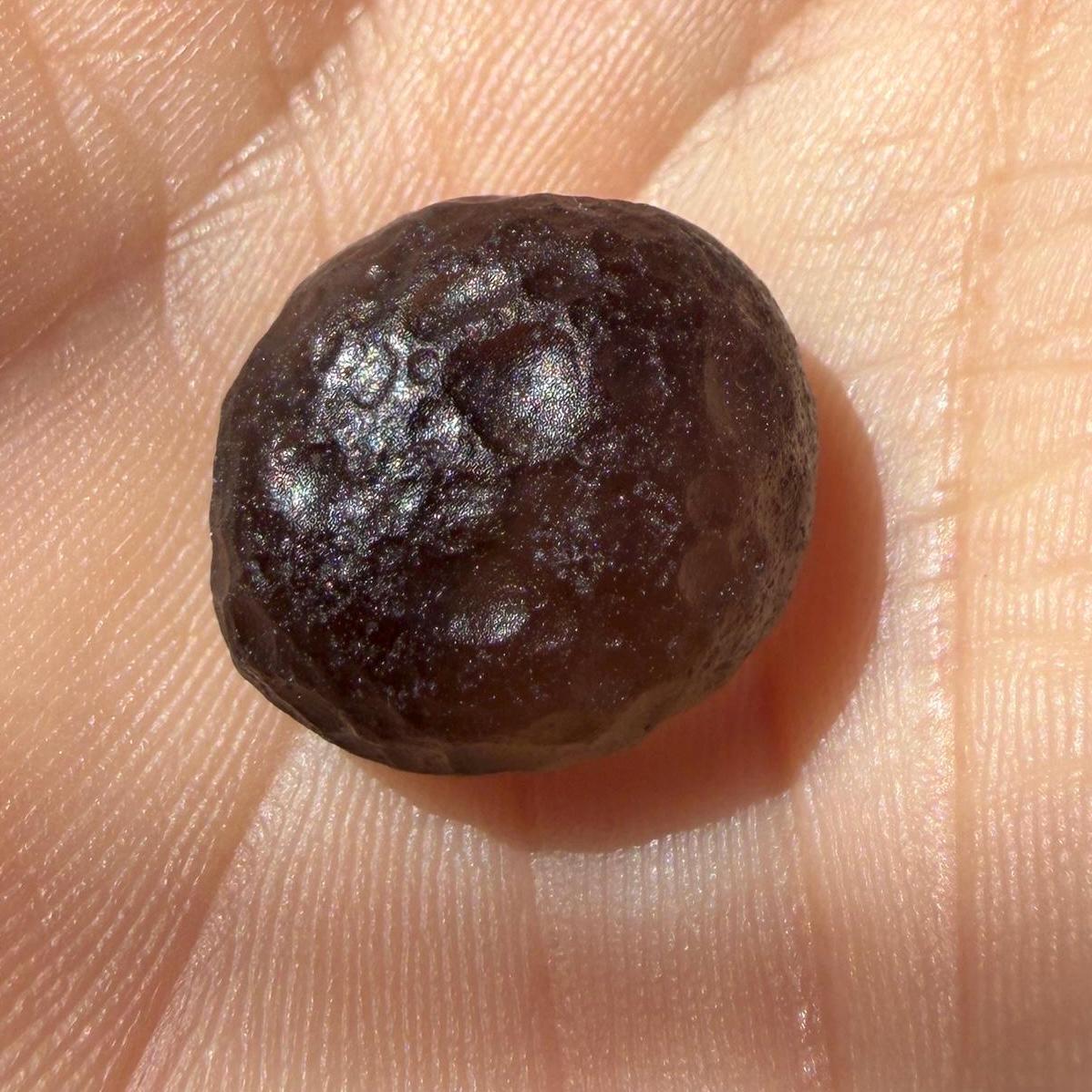 Colombianite Specimen: Translucent Pseudo-Tektite, Shamanic Healing Stone, 2.89 grams