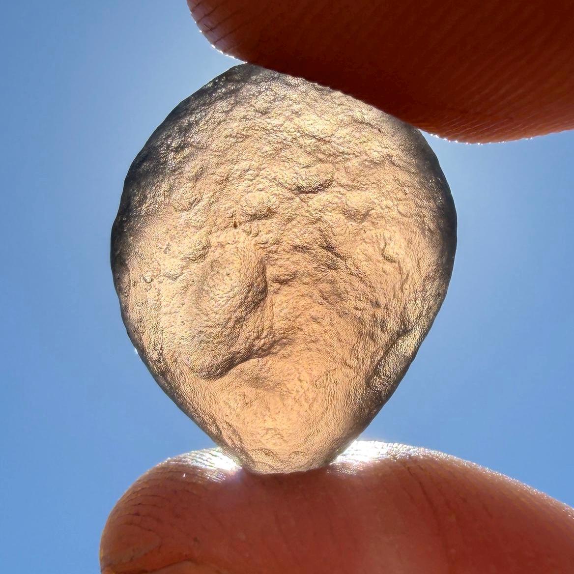 Rare Saffordite Stone: Arizona Cintamani Pseudo-Tektite, 2.94 grams