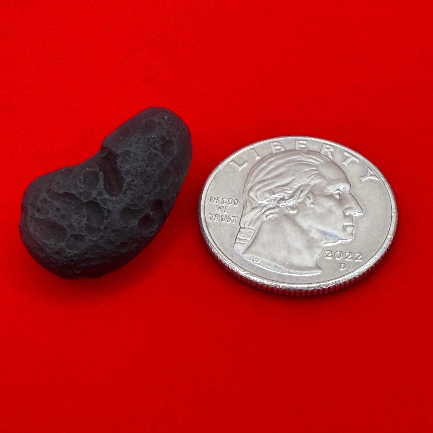 Saffordite Stone: Rare Cintamani, Arizona Tektite - 4.62 Grams