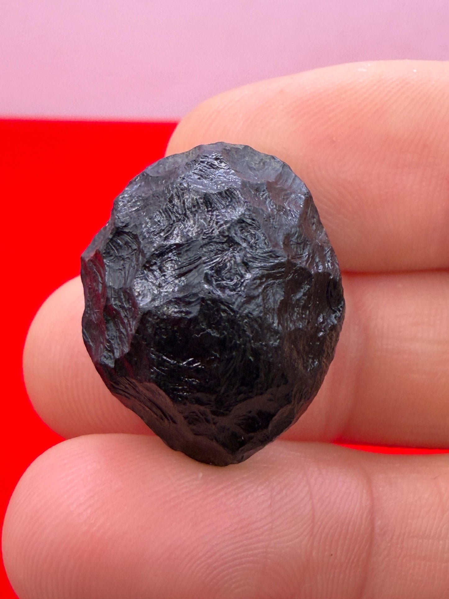 Indonesian Tektite: Indochinite Impactite, Energy Work Stone, 8.99 grams