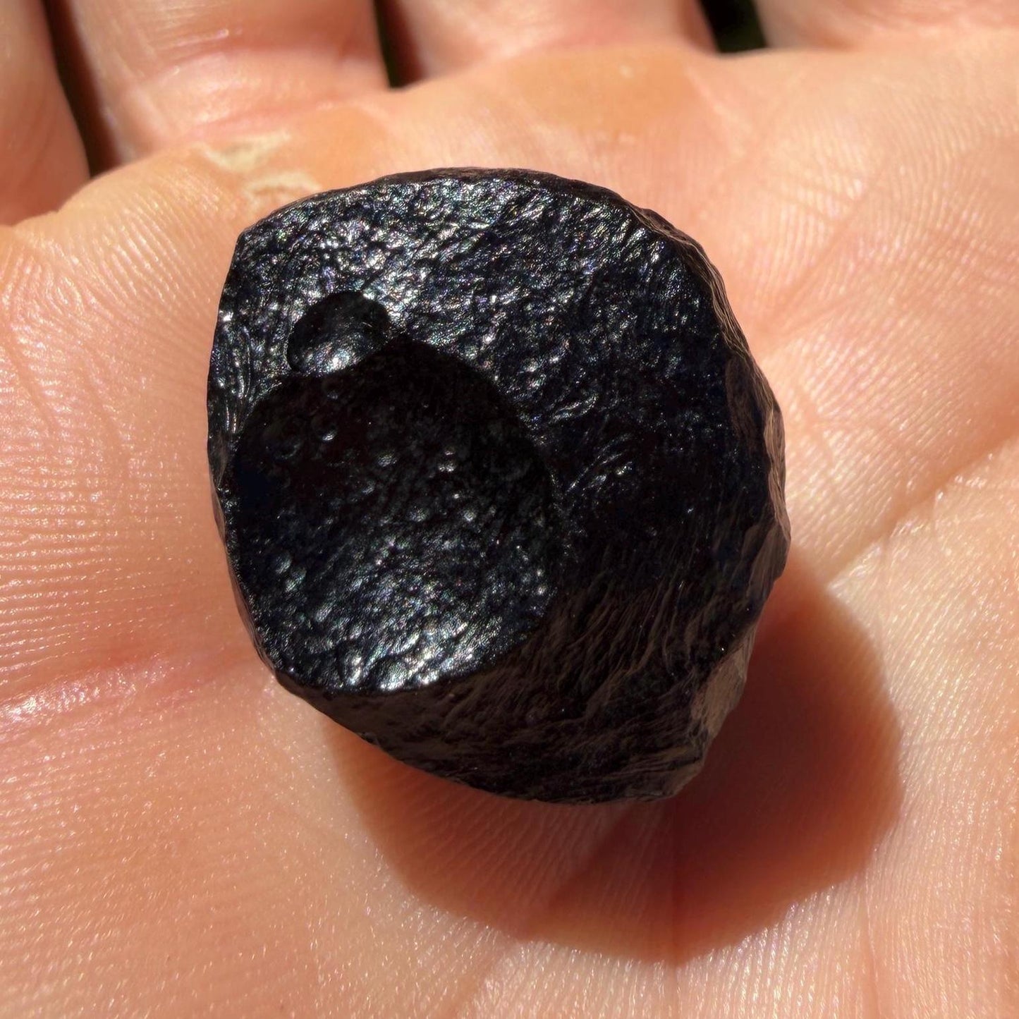 Indonesian Tektite: Indochinite Impactite, Energy Work Stone, 8.99 grams