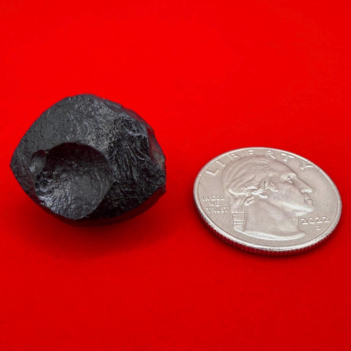 Indonesian Tektite: Indochinite Impactite, Energy Work Stone, 8.99 grams