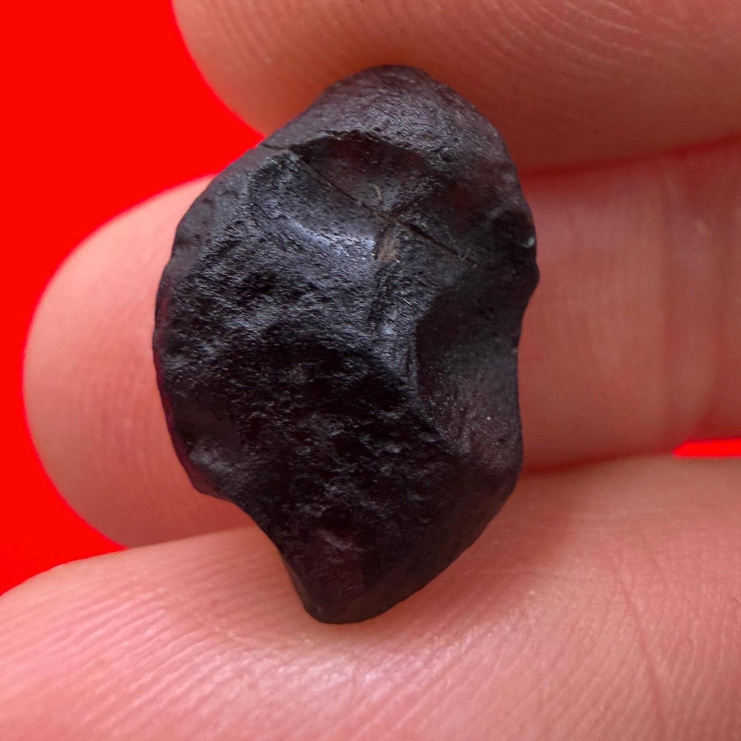 Saffordite Stone: Rare Cintamani, Arizona Tektite - 1.65 Grams