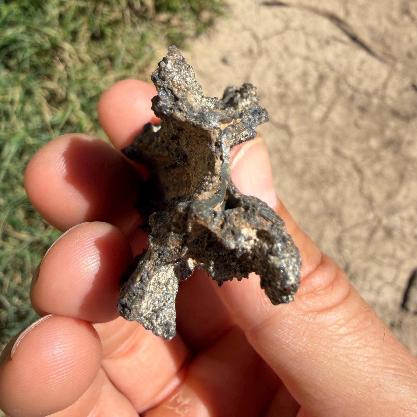 Sahara Desert Fulgurite: Fossilized Lightning Rock, Energy Work, 10.72 grams
