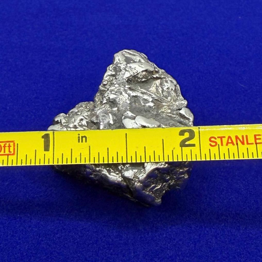 Uruacu Iron Meteorite Specimen: Space Gift, Authentic Meteorite, Brazil, 43.83 grams