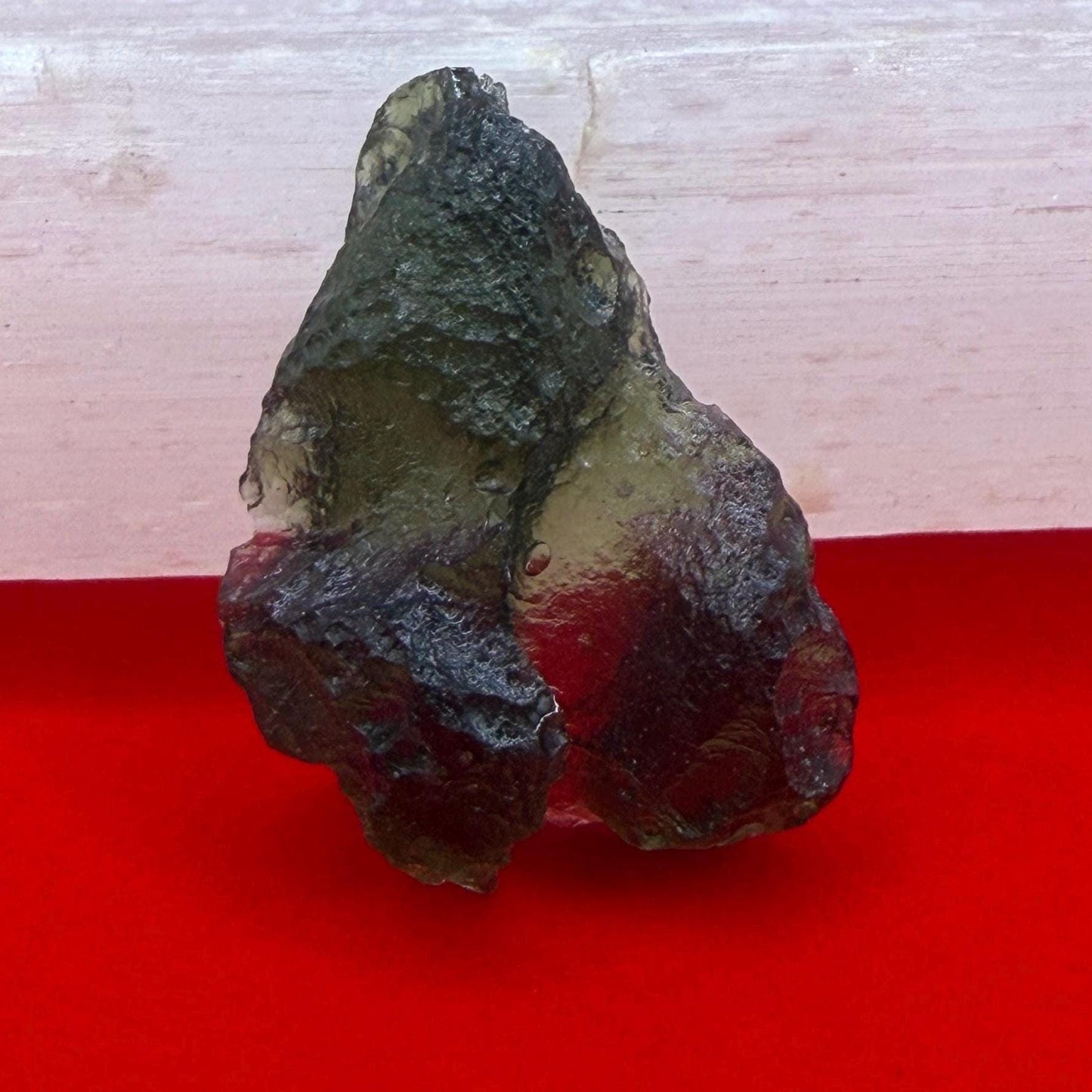 Authentic Moldavite Tektite Specimen: 4.0g/20ct