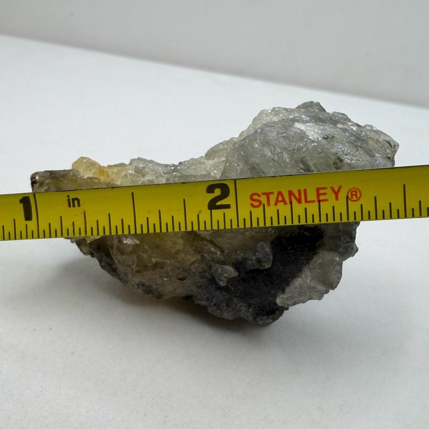 Rare Bicolor Brazilian Phenacite Crystal 45.90g Golden & Clear – Powerful Energy