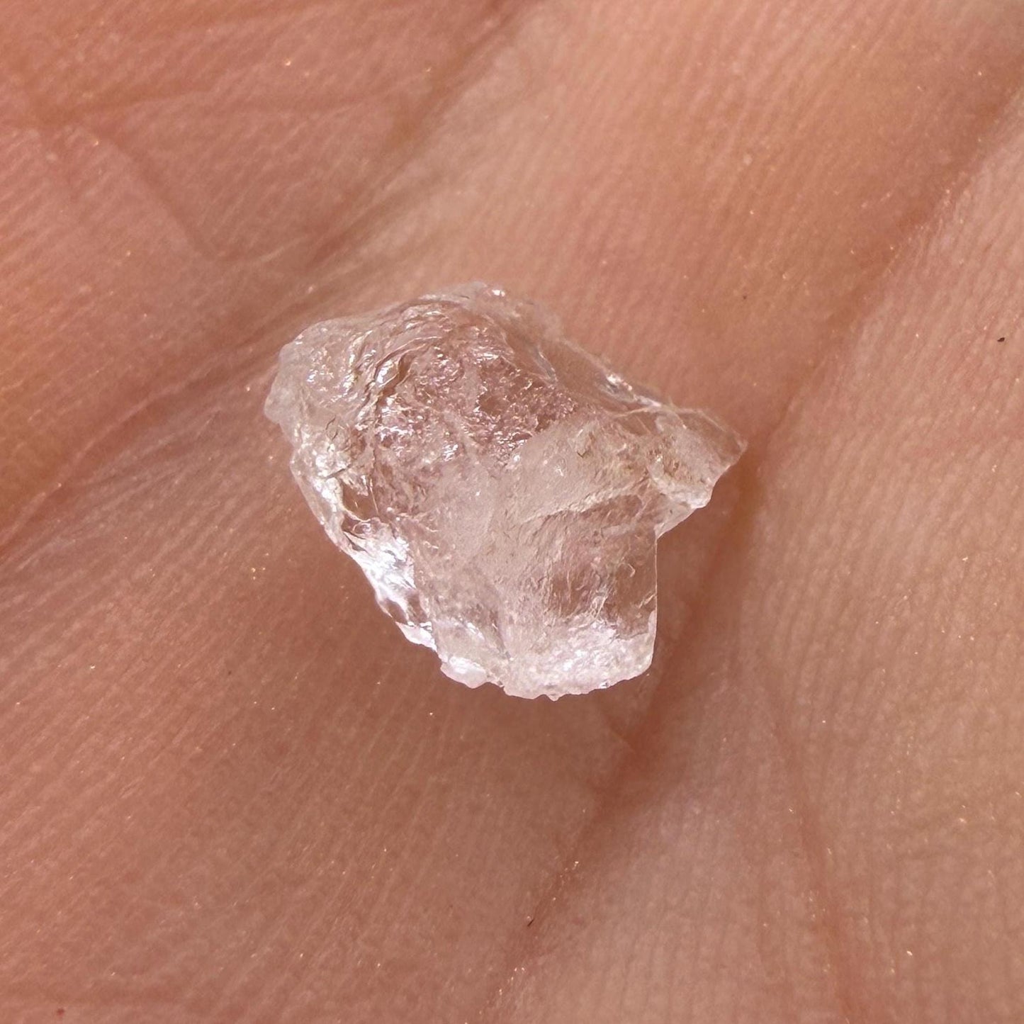 Nigerian Phenacite Crystal: Authentic Gemstone for Meditation 0.37g/1.85ct